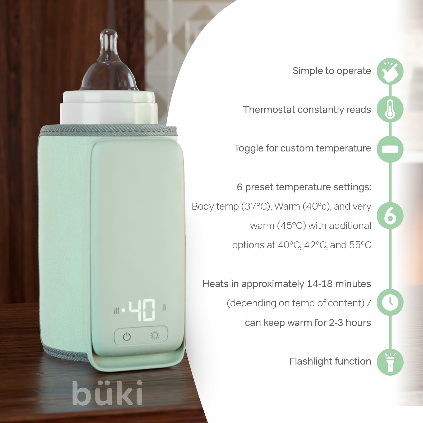 Portable Baby Bottle Warmer – Fast Heating On-The-Go